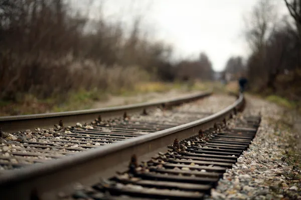 鉄道レール — ストック写真