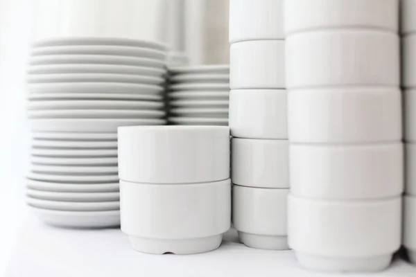 白色陶器 — 图库照片