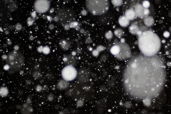 Снежная текстура боке — стоковое фото