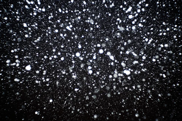 Textura bokeh nieve — Foto de Stock