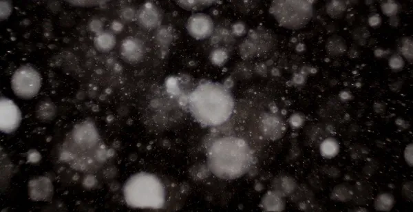 Snow bokeh texture — Stock Photo, Image