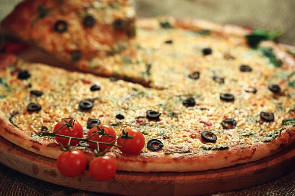 Tranche de pizza — Photo