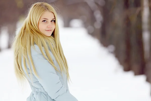 Blond włosy dziewczyna — Zdjęcie stockowe