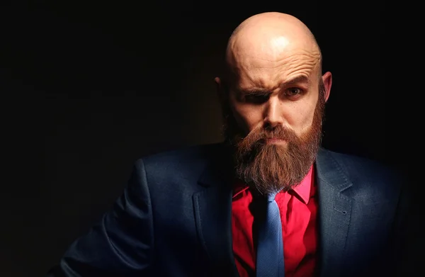 Bearded businessman — Stock Photo, Image