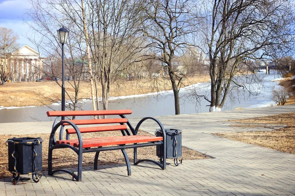 Parco delle panchine — Foto Stock