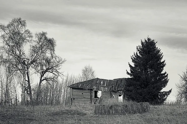 Casa in legno — Foto Stock