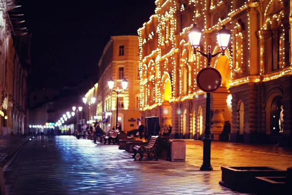 Luces de ciudad —  Fotos de Stock