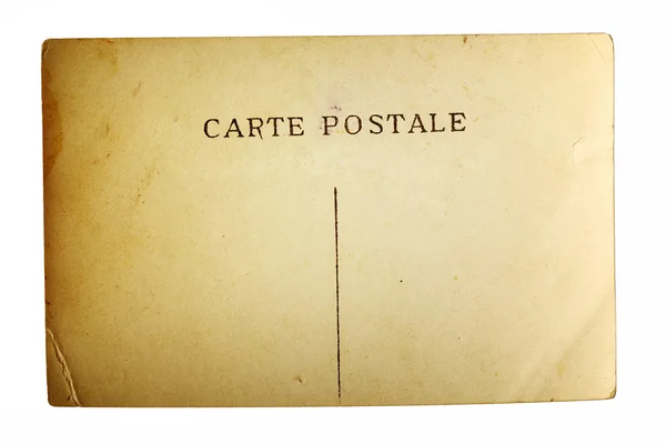 Texture de la vieille carte postale — Photo