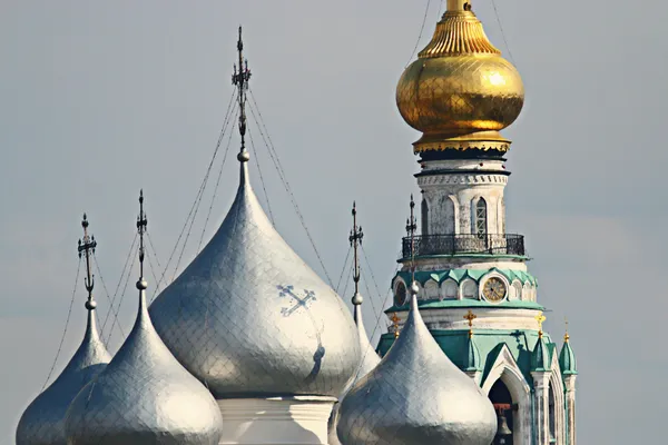 Golden dome of the church — Stock Photo, Image