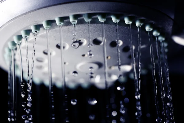 Gotas de água do chuveiro — Fotografia de Stock