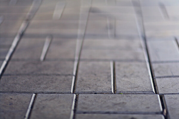 Grey flagstones