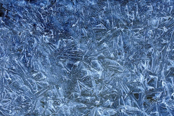 Textura de hielo agrietado Imagen De Stock