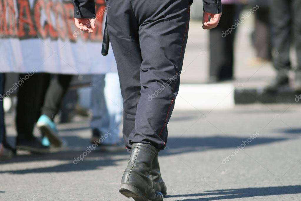 policeman boots