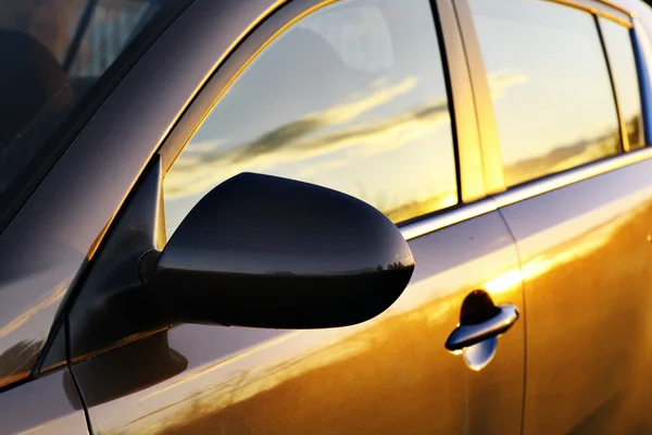 Car surface on Sunset — Stock Photo, Image