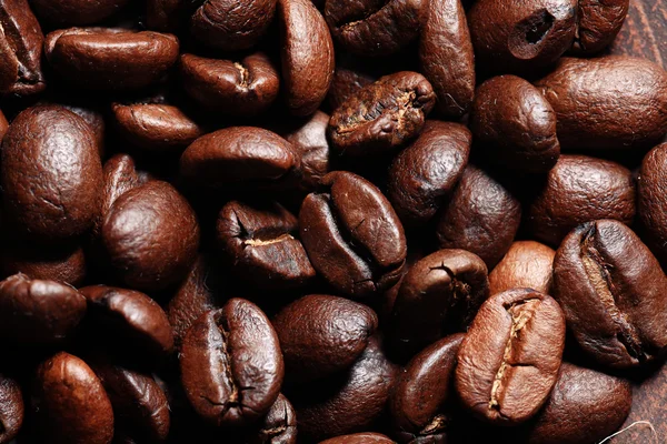 Arabica kaffe bönor konsistens — Stockfoto