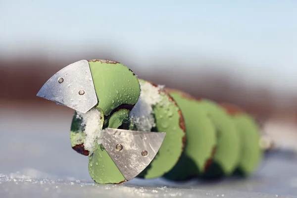 Auger for ice fishing — Stock Photo, Image