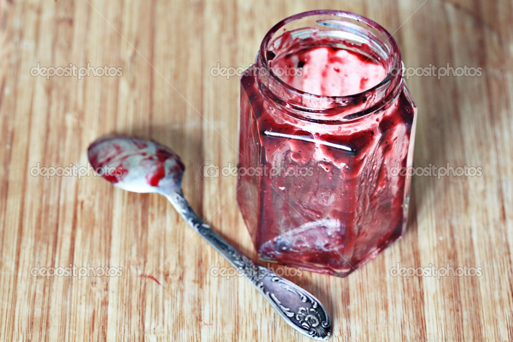 Jar of jam — Stock Photo © xload 47590341