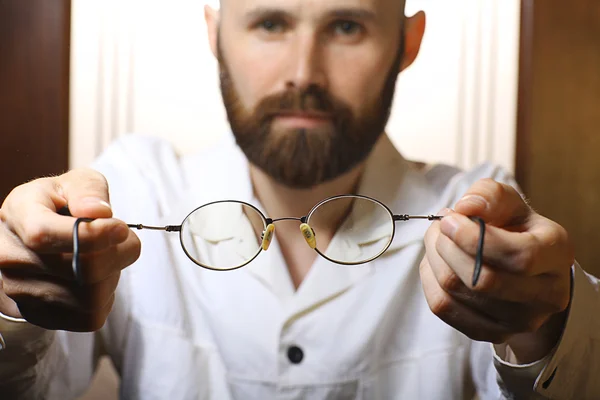 Man with glasses — Stock Photo, Image