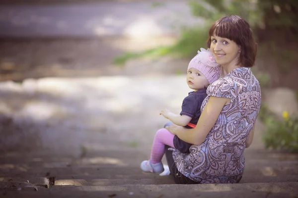 Moeder en dochter — Stockfoto