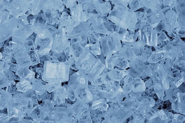 Socker Kristaller Makro Bakgrund Abstrakt Kost — Stockfoto