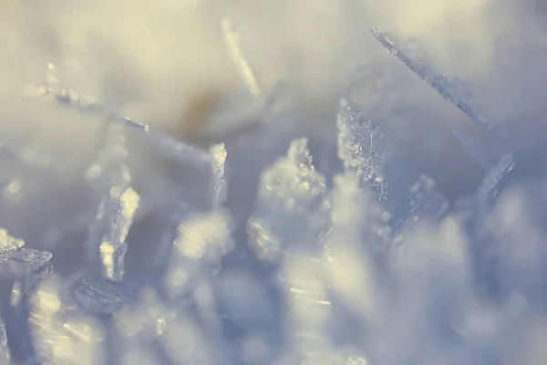 Abstrakt Vinter Bakgrund Hes Frost Frost Snö Säsong — Stockfoto
