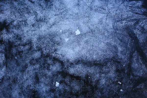 Ghiaccio Texture Crepe Baikal Astratto Sfondo Inverno Ghiaccio Trasparente Blu — Foto Stock