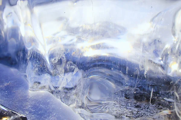 Winter Seasonal Background Ice Beautiful Texture — Stock Photo, Image