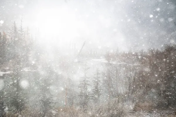 Abstrakt Bakgrund Snöfall Överlagring Vinter Jul Säsong Snö — Stockfoto