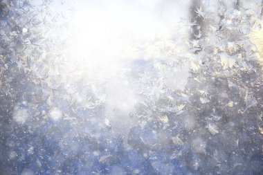 Soyut kar yağışı kış mevsimsel karı örtüyor