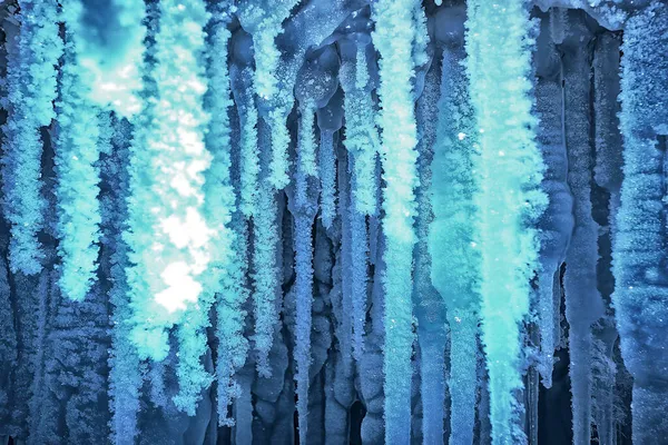 Icicicles Φόντο Χειμώνα Εποχιακά Κατεψυγμένα Εξωτερική Οροφή — Φωτογραφία Αρχείου