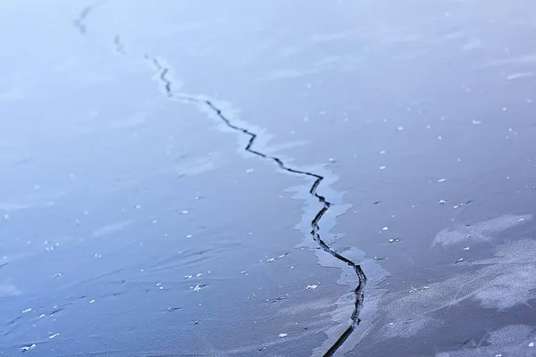Υφή Πάγου Ρωγμές Baikal Αφηρημένη Φόντο Χειμώνα Πάγο Διαφανές Μπλε — Φωτογραφία Αρχείου