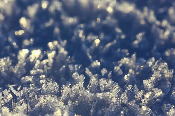 Soyut Kış Arka Planında Mevsimlik Donmuş Buz Kar Mevsimi — Stok fotoğraf