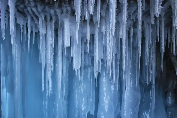 Fundo Abstrato Inverno Geada Gelo Gelo Neve Sazonal — Fotografia de Stock