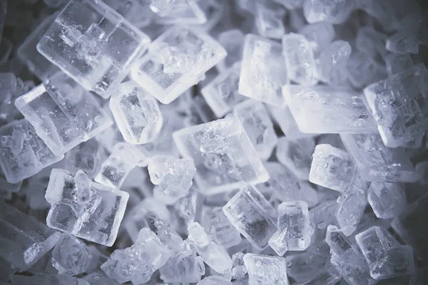 Sugar Crystals Macro Background Abstract Diet — Stock Photo, Image