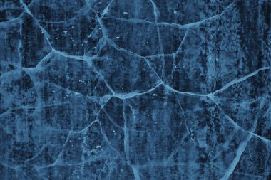 Buz dokusu Baykal 'ı çatlatıyor, soyut arkaplan kış buzu şeffaf mavi