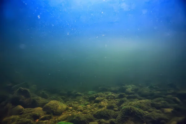 Abstrakt Undervannsbakgrunn Sjøen Rent Ferskvann – stockfoto