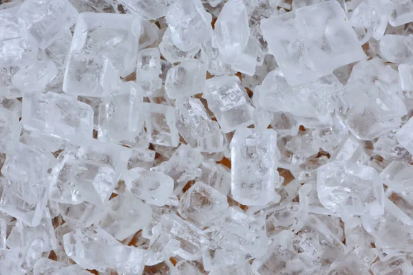 Socker Kristaller Makro Bakgrund Abstrakt Kost — Stockfoto