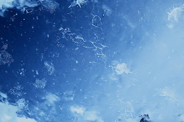 Kış Mevsimsel Arka Plan Buz Gibi Güzel Doku — Stok fotoğraf