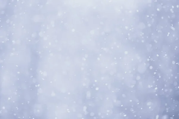 Abstrakt Bakgrund Snöfall Överlagring Vinter Jul Säsong Snö — Stockfoto