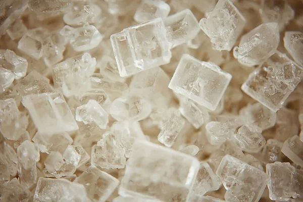 Sugar Crystals Macro Background Abstract Diet — Stock Photo, Image