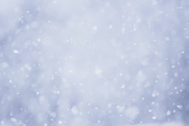 Soyut kar yağışı kış mevsimsel karı örtüyor