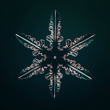 Kar taneleri kristal makro, fotoğraf doğal nesne, kış tasarımı