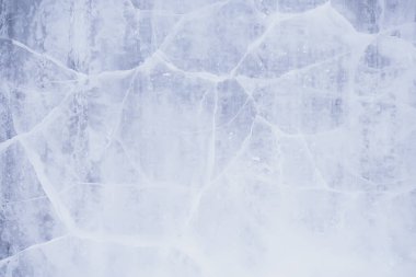 Buz dokusu Baykal 'ı çatlatıyor, soyut arkaplan kış buzu şeffaf mavi