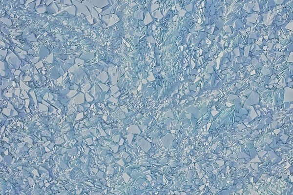 Gelo Hummocks Baikal Vista Superior Textura Fundo Abstrato Inverno Gelo — Fotografia de Stock