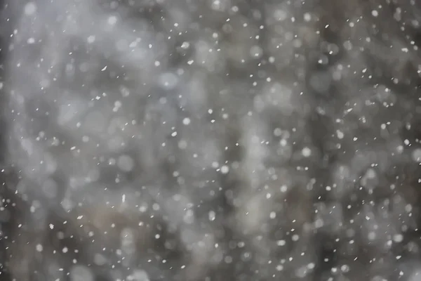 Abstract Achtergrond Sneeuw Overlay Winter Kerst Seizoensgebonden Sneeuw — Stockfoto