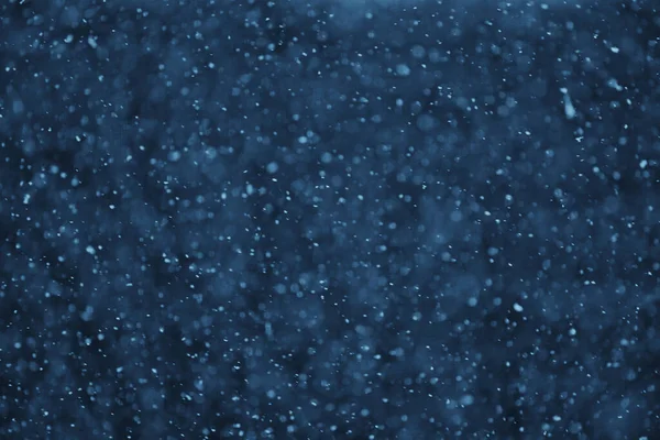 Elvont Háttér Hóesés Overlay Tél Karácsony Szezonális — Stock Fotó