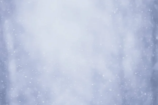 Abstrakt Bakgrund Snöfall Överlagring Vinter Jul Säsong Snö — Stockfoto