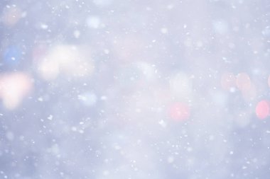 Soyut kar yağışı kış mevsimsel karı örtüyor