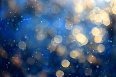 Soyut kar yağışı kış mevsimsel karı örtüyor