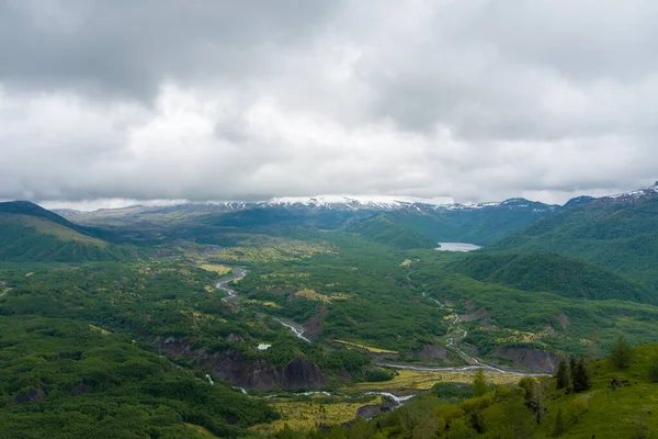 Mount Helens Del Estado Washington Día Nublado Junio 2022 — Foto de Stock